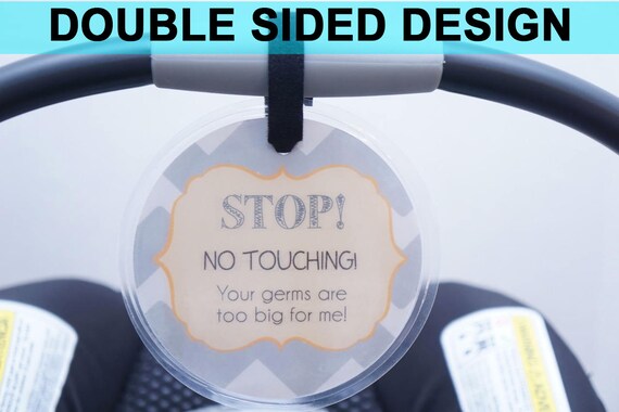Preemie sign newborn baby car seat tag baby shower gift