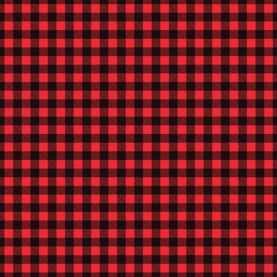 1025 Buffalo Plaid A Red and Black Vinyl Heat Transfer Vinyl