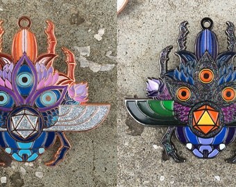 Odesza Scarab V2 Rose Gold and V3 Black Nebula Matching Sets
