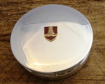 Royal Artillery Trinket Jewellery Pewter Box Artillery Gift ME04