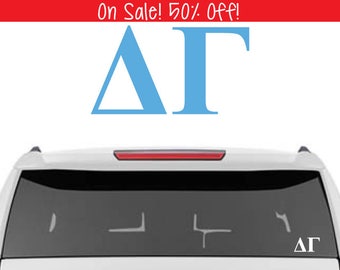 50% OFF! Delta Gamma Decal | DG Decal | Sorority Car Decals, Sorority Vinyl Decal, Sorority Laptop Decal, Sorority Decal