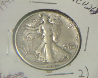 1941 P Walking Liberty Half Silver Dollar (CV26)