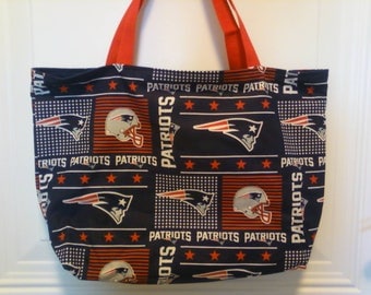 New England Patriots tote bag