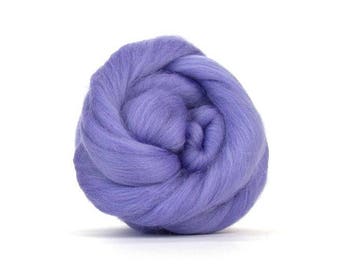 Merino Wool Combed Top/Roving by the Pound - Hyacinth