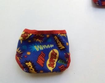 Comic Sound Effects Diaper cover
