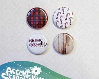 Badge 1" - Kit Moodboard Décembre 2017 (Design par KareenBH)
