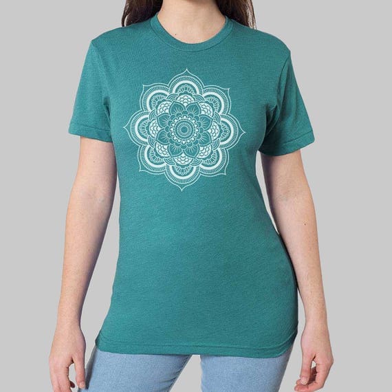 Mandala TShirt Mandala Unisex T Shirts Womens T-shirts