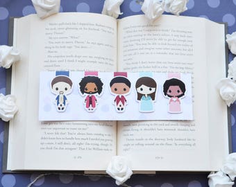 Hamilton the musical magnetic bookmarks
