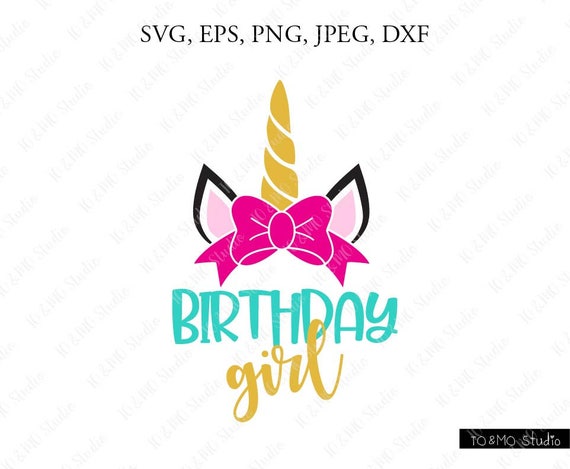 Download Unicorn SVG Unicorn Birthday Girl Svg Unicorn Clip Art