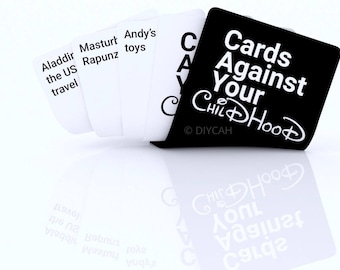 Cards Against Your Childhood - Disney Edition of Cards Against Humanity - Play these Cards Against Disney fans (Digital Download)