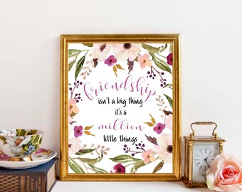 Friendship gift, Best Friend Gift, Gift For Best Friend, Printable Gift, Birthday Gift, Gift For Best Friend, BFF Gift