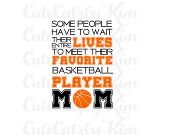 Favorite Player Basketball Mom svg