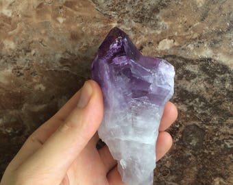 Large Raw Amethyst Point - Clearance