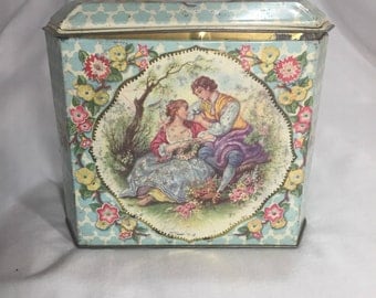 Regal Crown Tin, Vintage Advertising Container