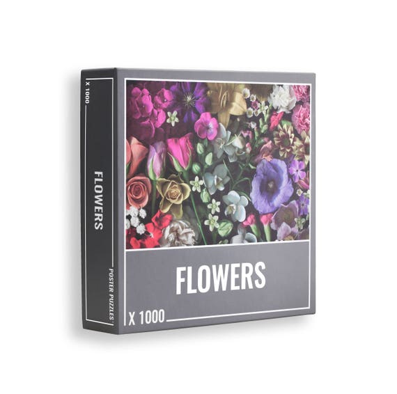 Flowers 1000piece jigsaw puzzle for grown ups