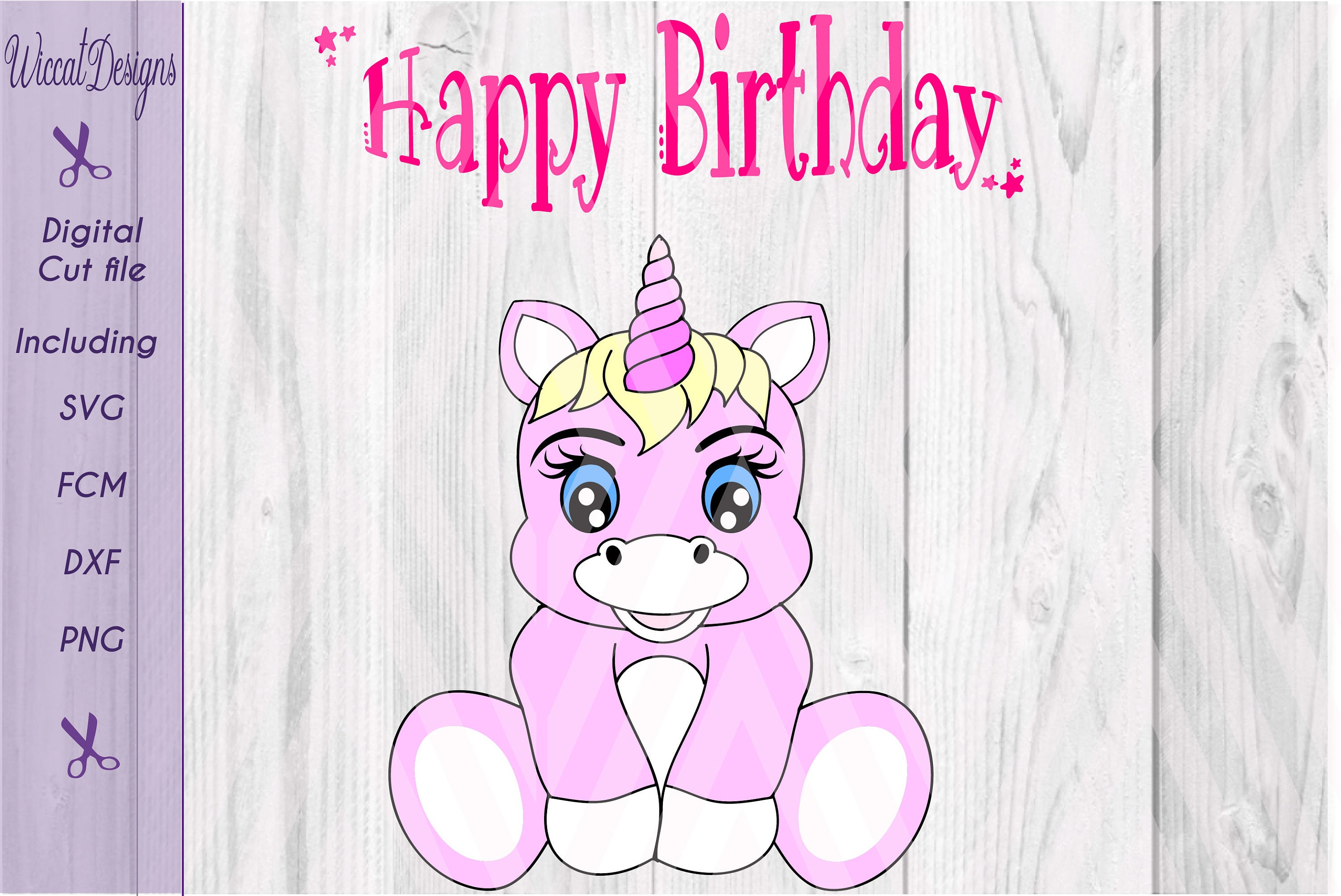 Download Baby Unicorn svg Birthday svg cute animals unicorn fcm