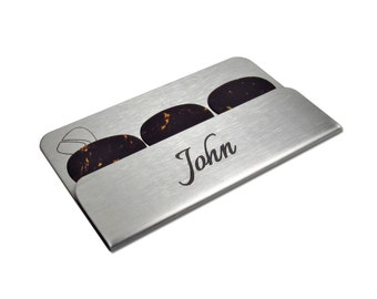 Pik-Fit Wallet Card - Personalized Guitar Pick Holder