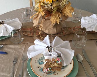 Rustic Cookie Place Card Weddings Thanksgiving Bridal Showers Dinner Party Rustic Cookie Place Card Weddings Thanksgiving Bridal Showers Dinner Party