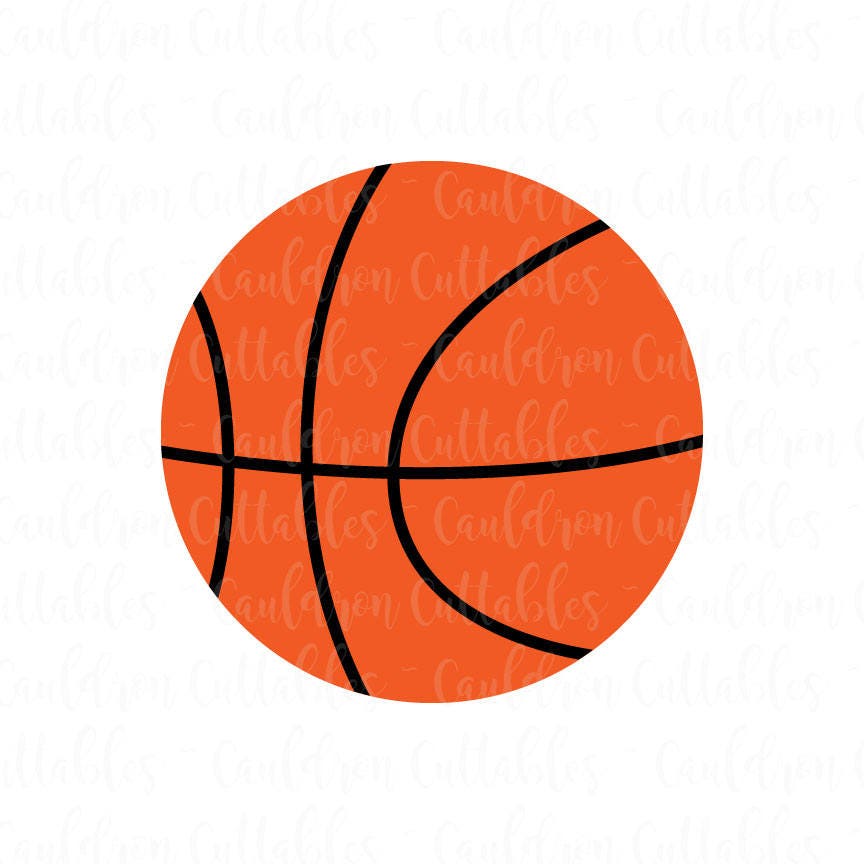 Download Basketball SVG File Basketball Clipart Sports DXF EPS Png