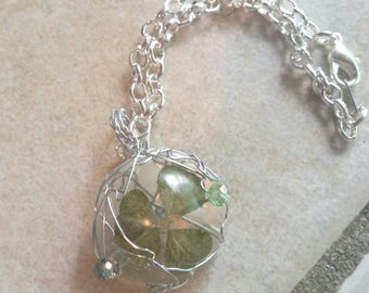 Authentic Four Leaf Clover Resin Bracelet