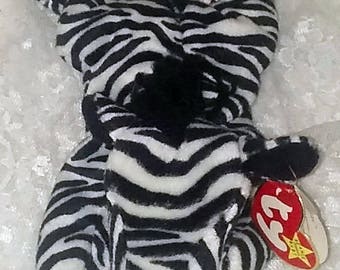 Mother and Baby Zebra Drawing Print