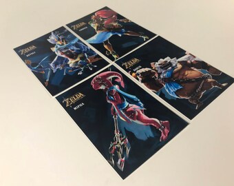 double sided zelda breath of the wild case paper