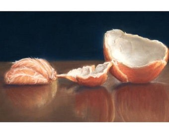 peeled clementine