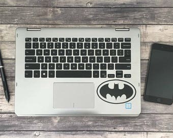 Batman decal, laptop sticker, batman vinyl decal, Vinyl Laptop Decal Sticker, superhero sticker, small batman sticker