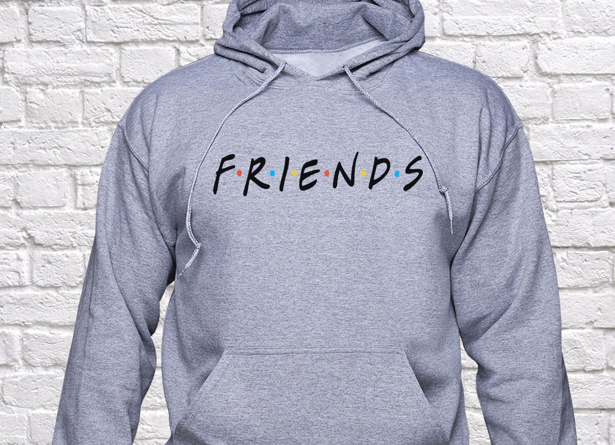 Friends logo hoodie/ Friends TV Show/ Friends sweatshirt/