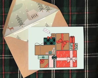 Printed Friends Card