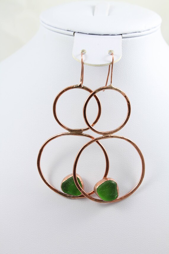 Unique Earrings for Wife Unique Bohemian Earrings Copper