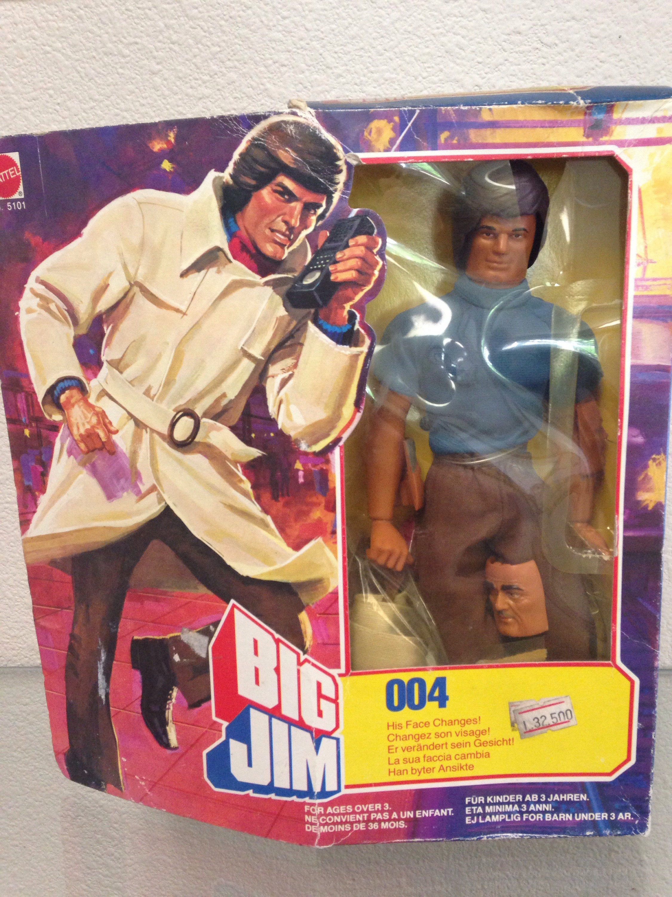 Big Jim 004 Spy Series Mattel 1981