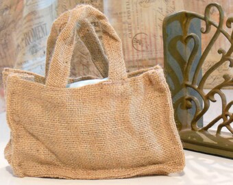 burlap bags stars