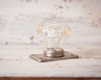 drawer pull handle Glass door knob vintage door hardware white cupboard handle old pull retro home decor rustic doorknob cafe decor boho