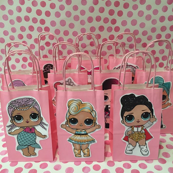 10 LOL Surprise Dolls Party Favor Bags