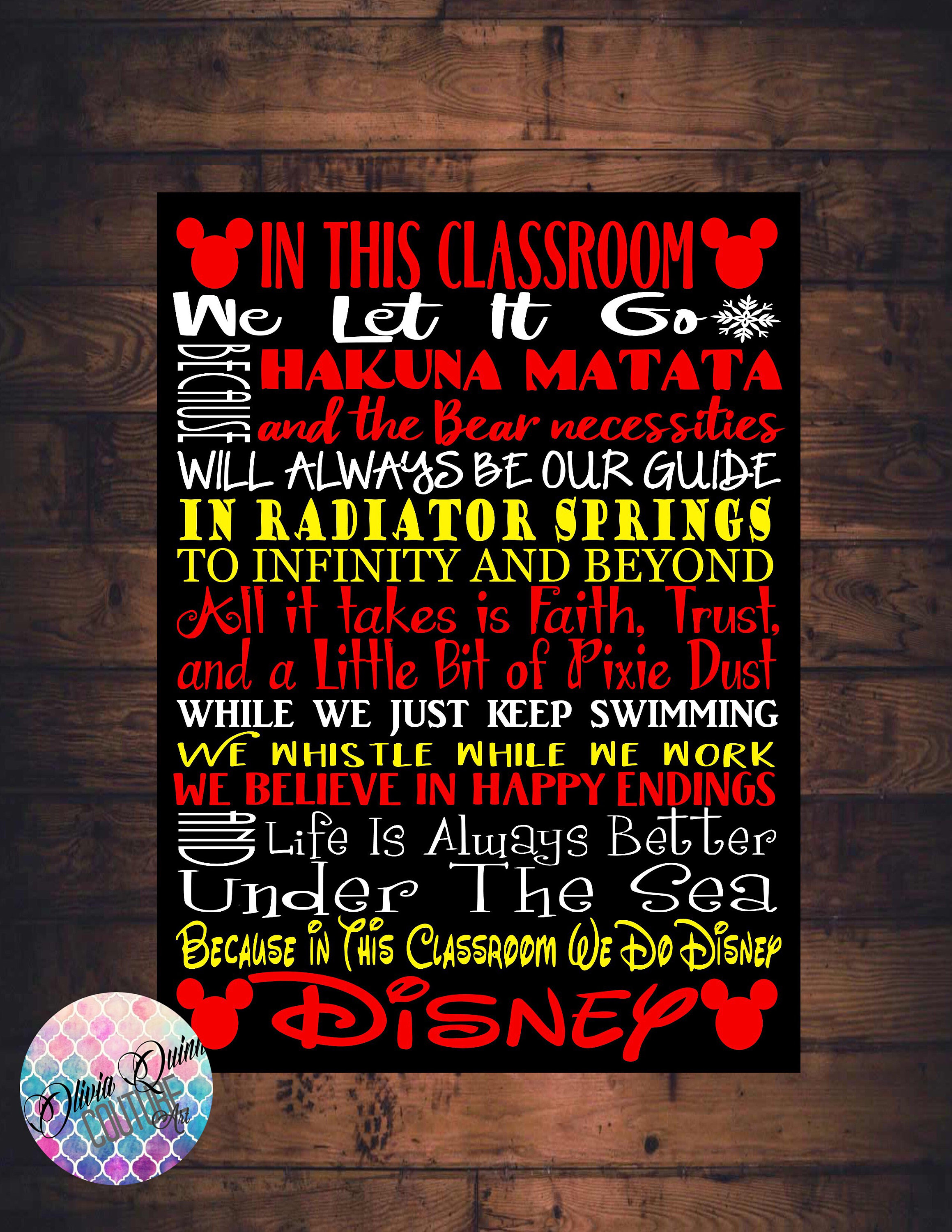 Disney Classroom Rules – Disney Lesson Plans, Activities, and More – KMKVPV