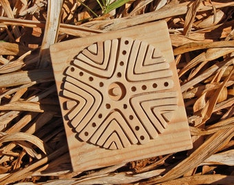SOAP stamp Pintadera