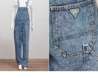 guess jeans overalls mens