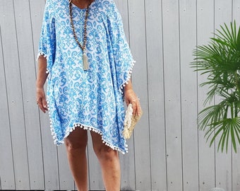 Nikita Women's Leopard Print Beach Kaftan