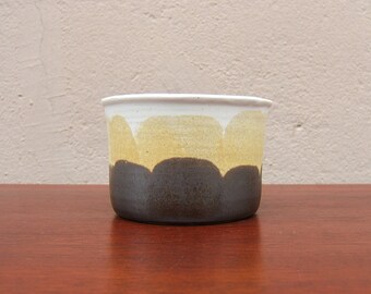 Small Planter - Pot for Cacti - Vessel - signed Danish Studio Pottery - Mid Century Modern 60s 70s