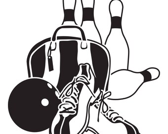 Download Bowling svg | Etsy