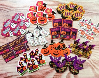 Halloween Sticker Flakes - Pop Theme