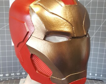 IronMan Mark 47 DIY foam helmet TEMP[LATES
