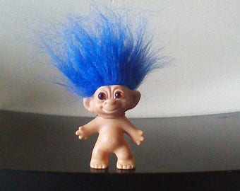 troll doll blue hair