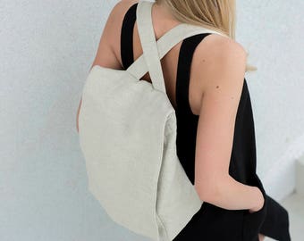 Linen Backpack Motumo – 17B2