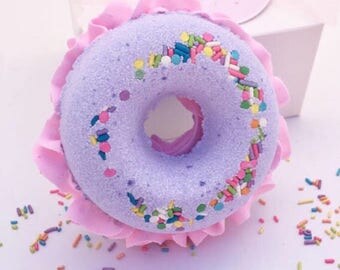 Bath Bomb - Donut Bath Bomb - Birthday Gift - Bath Bombs for Kids - Birthday Present - Happy Birthday - Donut Gift - Donut Party - Kawaii