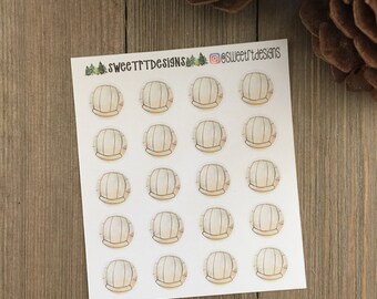 Functional Volleyball Planner Stickers