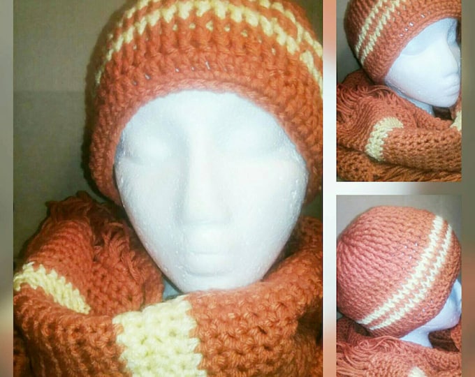 Crochet Hat and Scarf