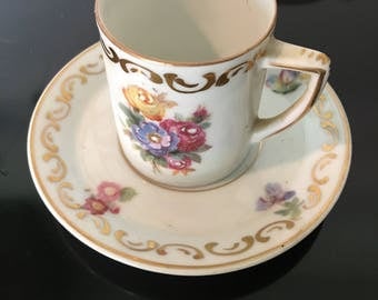 Teacup - Bone China - Flowers