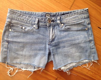 LEE Riders denim cut off jean shorts size 10